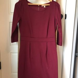 Banana Republic maroon dress